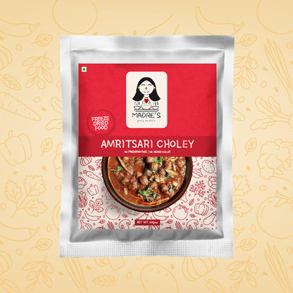 Amritsari Choley and Jeera Rice