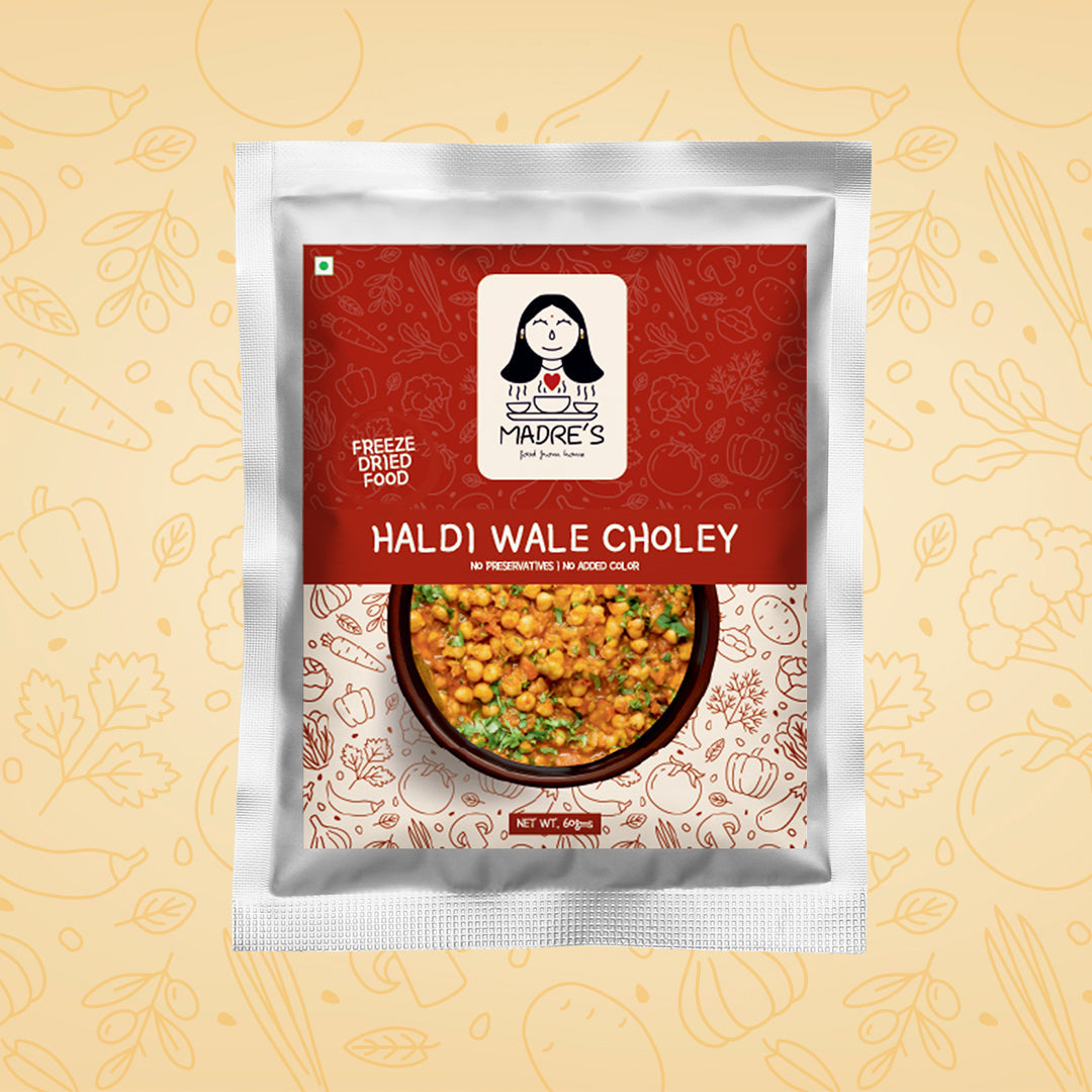 Haldi Wale Choley and Jeera Rice